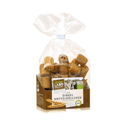 Dinkelwaffelroellchen