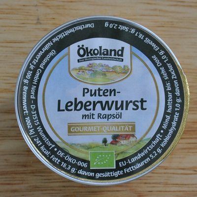 Puten leberwurst mit raps l